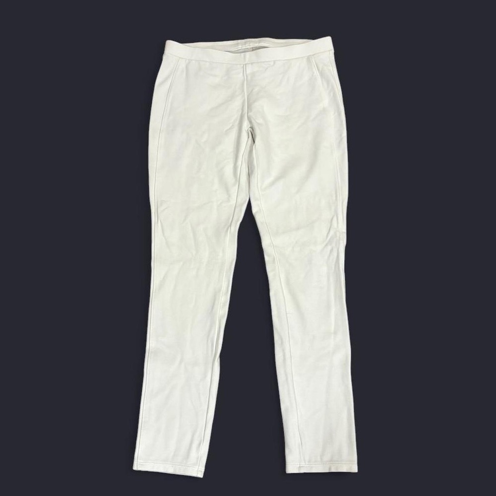 Uniqlo Ponte Legging Jegging in White